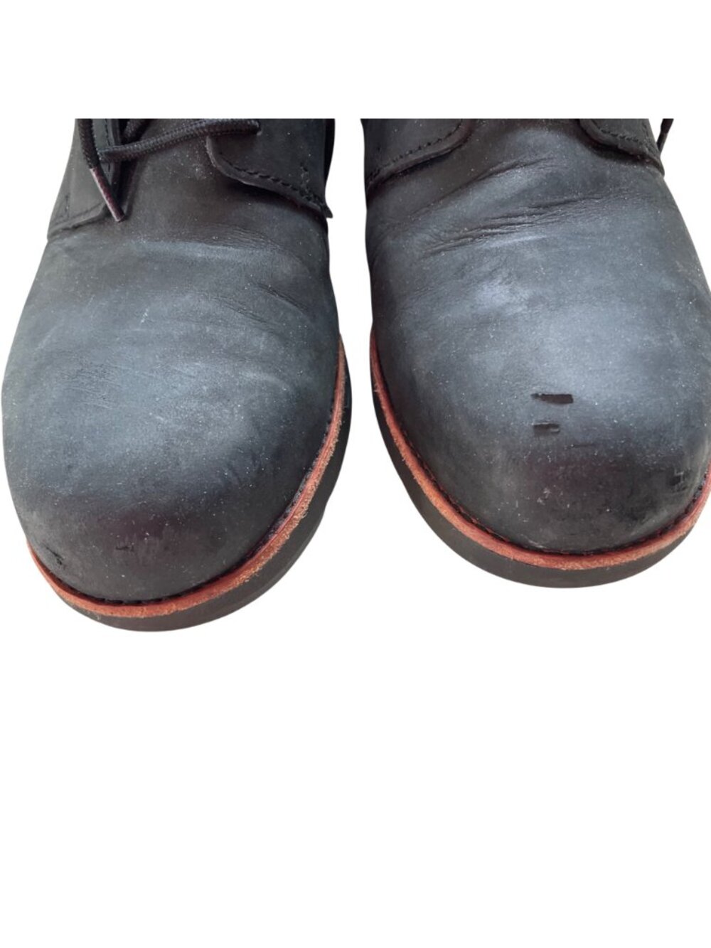 Worx Black Oil Proof Slip Resistant Work Boots Men's 9.5 2 Double Extra Wide - Picture 4 of 12